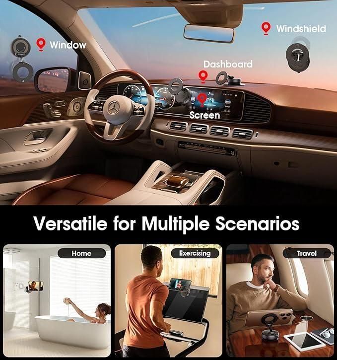 Vacuum Suction Magnetic Mobile Bracket